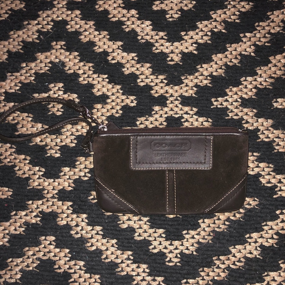 Classic Coach Wristlet